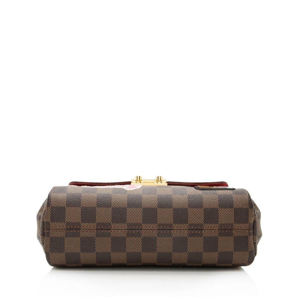 Louis Vuitton Limited Edition Damier Ebene Patches Croisette Shoulder Bag - Picture 4 of 15